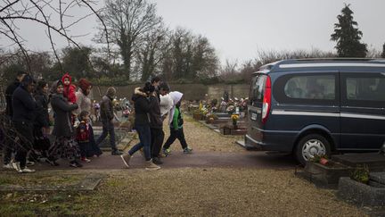 &nbsp; (Maria Francesca a finalement été enterré dans une commune voisine de Champlan © Maxppp)