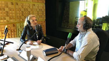 Emmanuelle Daviet et Richard Place (Antoine Ferreira / Radio France)