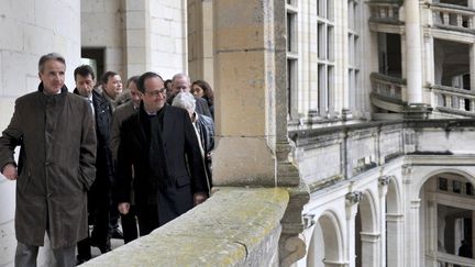 François Hollande au chäteau de Chambord le 19/12/2014
 (GUILLAUME SOUVANT / AFP)