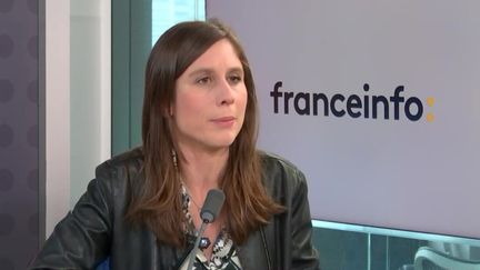 Anne de Guigné, grand reporter au Figaro Économie, le 27 avril 2023. (FRANCE INFO / RADIO FRANCE)