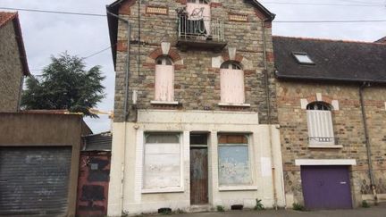 La maison squatt&eacute;e &agrave; Rennes, en mai 2015. (A. MASTEAU / FRANCE 3 BRETAGNE)