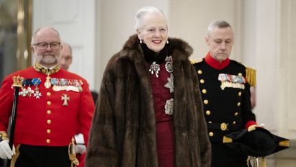 La reine du Danemark Margrethe II quitte son trône le 14 janvier 2023 à l'âge de 83 ans. (MADS CLAUS RASMUSSEN / RITZAU SCANPIX)