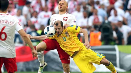 &nbsp; (L'Ukraine et la Pologne s'affrontent mardi au stade Vélodrome de Marseille (groupe C) © Thanassis Stavrakis/AP/SIPA)