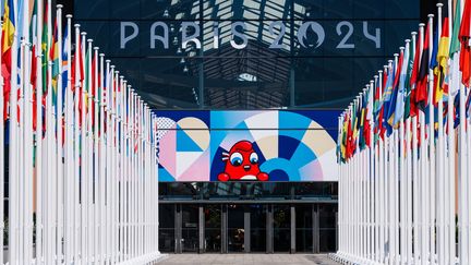 Le village des athlètes, le 25 juin 2024. (DIMITAR DILKOFF / AFP)