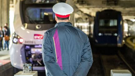  (Un homme, passionné par la SNCF, voyageait habillé en agent © Maxppp)