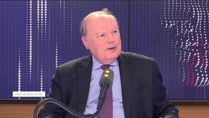 Hervé Marseille, UDI senator from Hauts-de-Seine, was the guest of franceinfo on June 4, 2019. (FRANCEINFO)