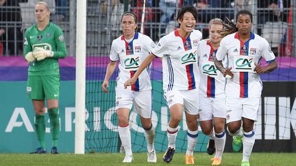 L'OL a remporté la Coupe de France contre le PSG  (JEAN-SEBASTIEN EVRARD / AFP)