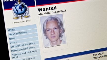 Julian Assange était recherché par Interpol (AFP Nicholas Kamm)