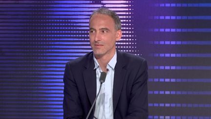 Raphaël Glucksmann, député européen Place publique, était l'invité de franceinfo le 26 juin 2023. (FRANCEINFO / RADIO FRANCE)