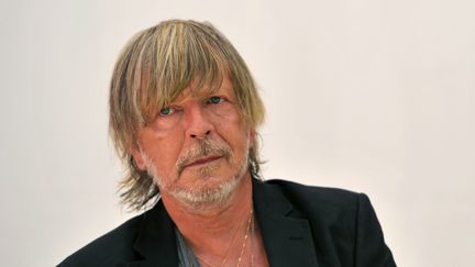 Le chanteur Renaud lors d'un festival littéraire à Chanceaux-près-Loches (Indre-et-Loire), le 28 août 2016. (GUILLAUME SOUVANT / AFP)