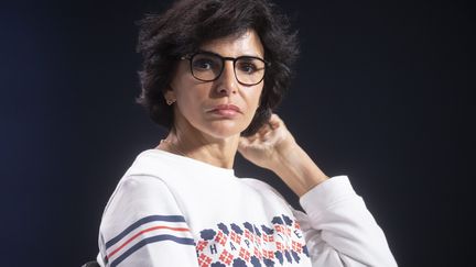 Rachida Dati, le 5 septembre 2021, lors de la rentrée des jeunes Républicains.&nbsp; (VINCENT ISORE / MAXPPP)