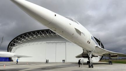 Le Concorde numéro 01, premier de la série du supersonique exposé au musée Aeroscopia de Toulouse-Blagnac, a été inscrit aux Monuments historiques. (Xavier de Fenoyl / MaxPPP)