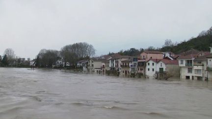 Météo : une montée des eaux moins importante que prévu dans le Sud-Ouest