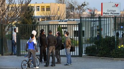 Le collège Pablo-Picasso, à Garges-lès-Gonesse (Val d'Oise), où le principal avait déjà été agressé en 2009. (AFP)