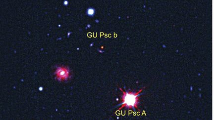  (L'exoplanète géante GU psc b © Marie-Eve Naud)