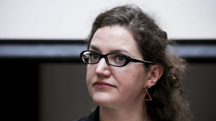 Marie Toussaint, présidente de l'association Notre affaire à tous, le 18 décembre 2018. (VINCENT ISORE / MAXPPP)