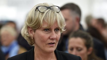 Nadine Morano, eurod&eacute;put&eacute;e des R&eacute;publicains, &agrave; Nancy (Meurthe-et-Moselle), le 11 septembre 2015. (MAXPPP)