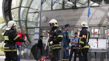 &nbsp; (Une rame de métro a déraillé en pleine heure de pointe, à Moscou © MaxPPP)