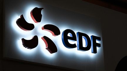 Le logo EDF. (DENIS CHARLET / AFP)