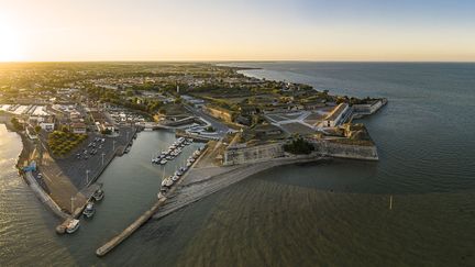 Vue aérienne de l'île d'Oléron. (ALUXUM / E+ / GETTY IMAGES)