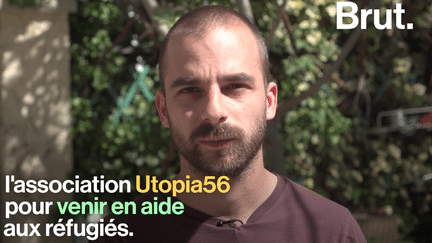 VIDEO - Utopia 56 : «&nbsp;On vient en aide aux réfugiés parce qu’il y a de gros manques de l’Etat&nbsp;» (BRUT)