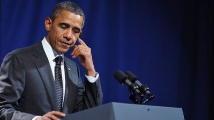 Barack Obama a relancé la traque aux clandestins. (MANDEL NGAN / AFP)