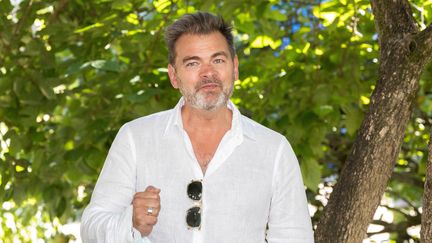 L'acteur Clovis Cornillac, en 2021, au Festival du film francophone d'Angoulême. (YOHAN BONNET / AFP)