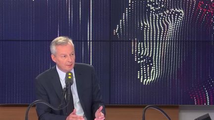 Bruno Le Maire, ministre de l'Economie et des finances, invité le 27 septembre 2018 de franceinfo.&nbsp; (RADIO FRANCE / FRANCE INFO)