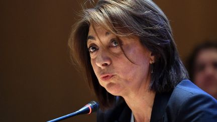 Martine Vassal, présidente Les Républicains du conseil départemental des Bouches-du-Rhône. (BORIS HORVAT / AFP)