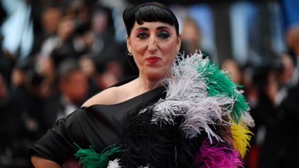 &nbsp;Rossy de Palma est venue soutenir son ami Pedro Almodovar. Elle a tourné dans sept de ses films. L'actrice est aussi égérie pour le couturier&nbsp;Jean-Paul Gaultier. (LOIC VENANCE / AFP)