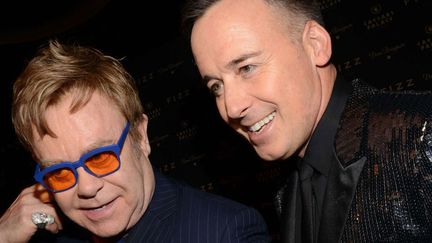 Elton John et son compagnon, David Furnish
 (Rex / SIPA)