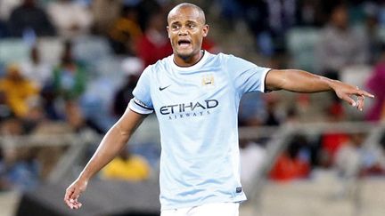 Le défenseur belge de Manchester City, Vincent Kompany