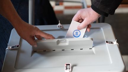 En Estonie, le parti d'extrême droite Erke a fait son entrée au parlement lors des élections législatives du 3 mars. (RAIGO PAJULA / AFP)