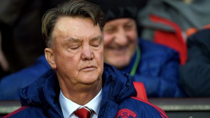 &nbsp; (Louis Van Gaal, en difficulté après une quatrième défaite consécutive ©maxPPP)