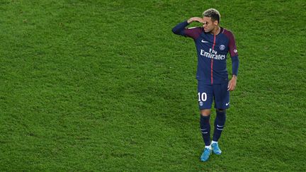 L'attaquant du PSG, Neymar.  (ALAIN JOCARD / AFP)