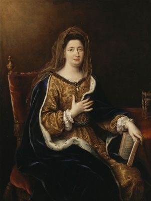 Françoise d&#039;Aubigné, Marquise de Maintenon, en sainte Françoise romaine, vers 1694, Versailles, musée national des châteaux
 (RMN-GP (Château de Versailles) / Daniel Arnaudet / Gérard Blot)