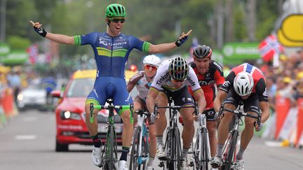 Tour de France : la toute première victoire d'étape sur le Tour pour Michael Matthews