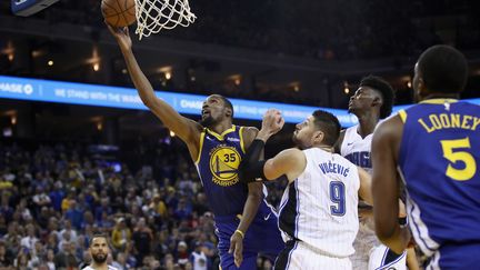 Kevin Durant dans ses oeuvres (EZRA SHAW / GETTY IMAGES NORTH AMERICA)