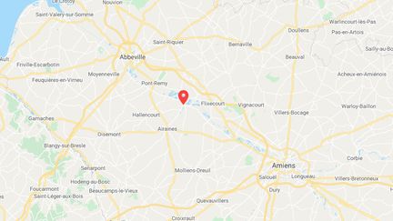 Un homme est suspecté des meurtres de ses deux femmes à Longpré-les-Corps-Saints, dans la Somme. (GOOGLE MAPS)