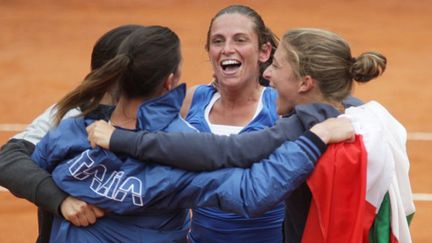 Les Italiennes autour de Roberta Vinci