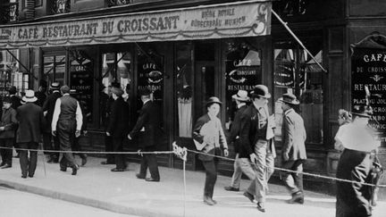 Le café du Croissant en 1914
 (AFP)