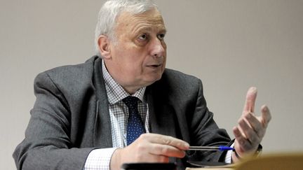 Le candidat socialiste &agrave; la mairie de B&eacute;ziers (H&eacute;rault), Jean-Michel du Plaa, le 22 janvier 2014. (  MAXPPP)