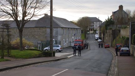 La&nbsp;maison d'arrêt de Coutances (Manche). (BÈNÈDICTE CHARLES / MAXPPP)