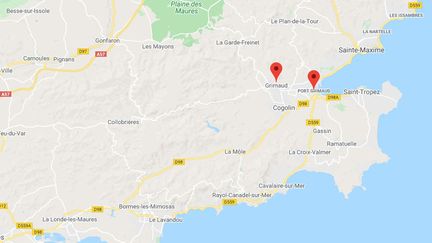 Grimaud dans le Var. (GOOGLE MAPS)