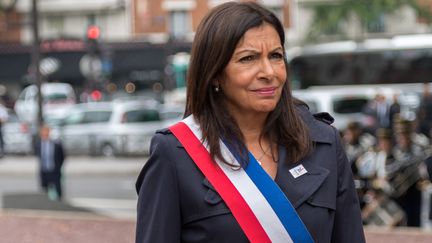 La maire (PS) de Paris, dans la capitale, le 25 août 2017. (JULIEN MATTIA / NURPHOTO)