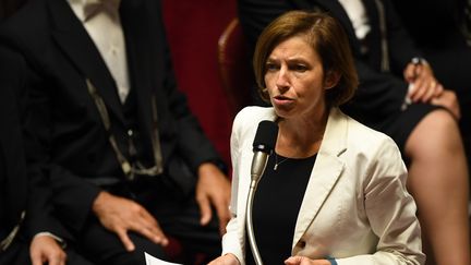 La ministre des Armées, Florence Parly, à l'Assemblée nationale, le 12 septembre 2018 (illustration). (ERIC FEFERBERG / AFP)