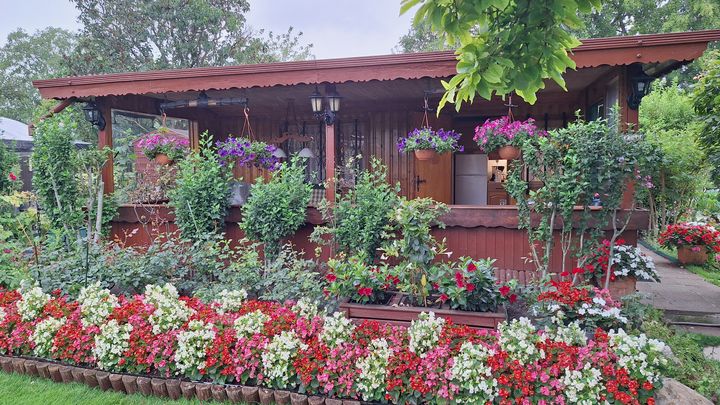 Le jardin de Sandro à Berlin. (SEBASTIEN BAER / RADIO FRANCE)