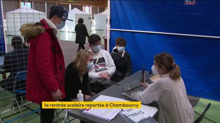 Dépistage du Covid-19 à Chambourcy (FRANCEINFO)