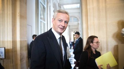 Bruno Le Maire, le 31 octobre 2017 à Paris.&nbsp; (MAXPPP)