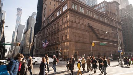 La prestigieuse salle de New York, Carnegie Hall. 
 (RICHARD B. LEVINE/NEWSCOM/SIPA)